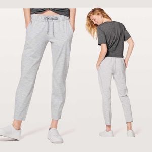 Lululemon grey joggers